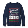 Hohoho Element Of Santa Chemistry Christmas T-Shirt & Sweatshirt | Teecentury.com