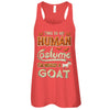 Goat Halloween My Human Costume I'm Really A Goat T-Shirt & Tank Top | Teecentury.com