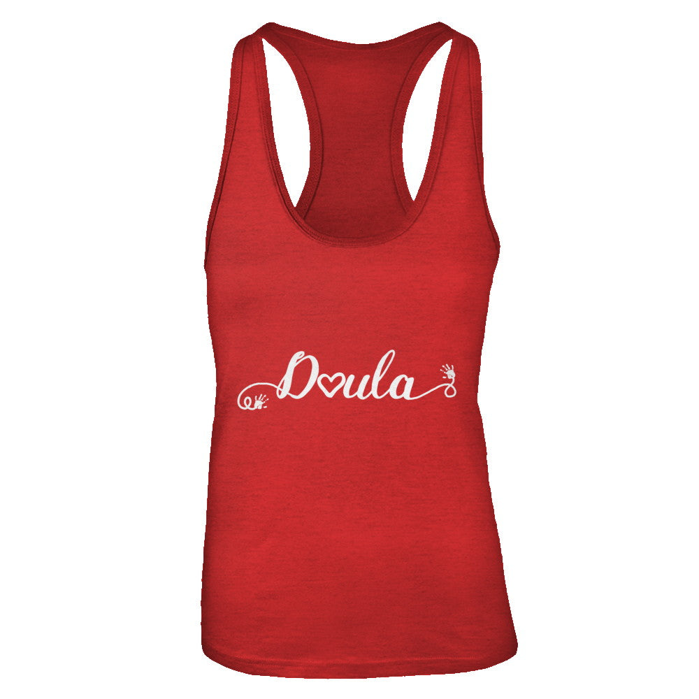 Doula Heart For Birth Baby Born Postpartum T-Shirt & Tank Top | Teecentury.com
