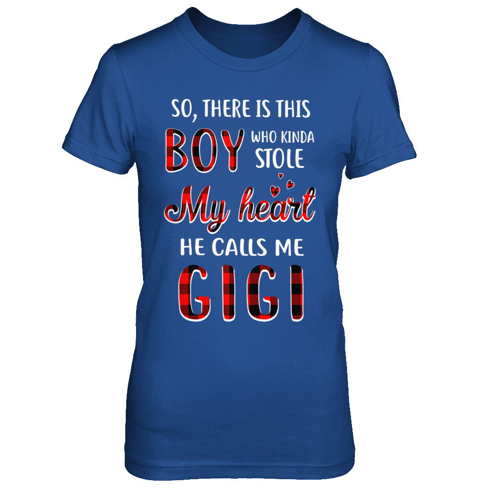 This Boy Who Kinda Stole My Heart He Calls Me Gigi T-Shirt & Hoodie | Teecentury.com