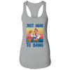 4Th Of July Just Here To Bang USA Flag Chicken Beer T-Shirt & Tank Top | Teecentury.com