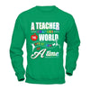 A Teacher Changes The World One Student At A Time T-Shirt & Hoodie | Teecentury.com