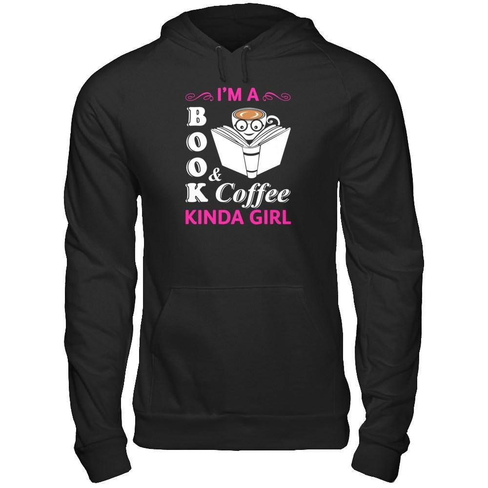 I'm A Book And Coffee Kinda Girl T-Shirt & Tank Top | Teecentury.com