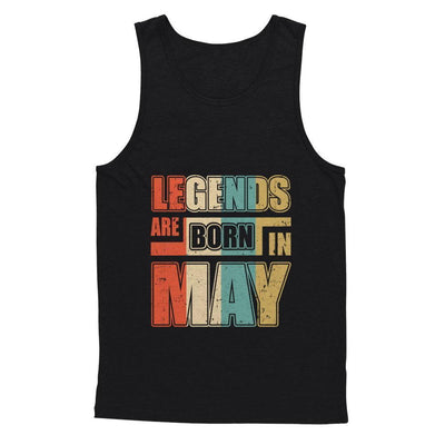 Classic Vintage Legends Are Born In May Birthday T-Shirt & Hoodie | Teecentury.com