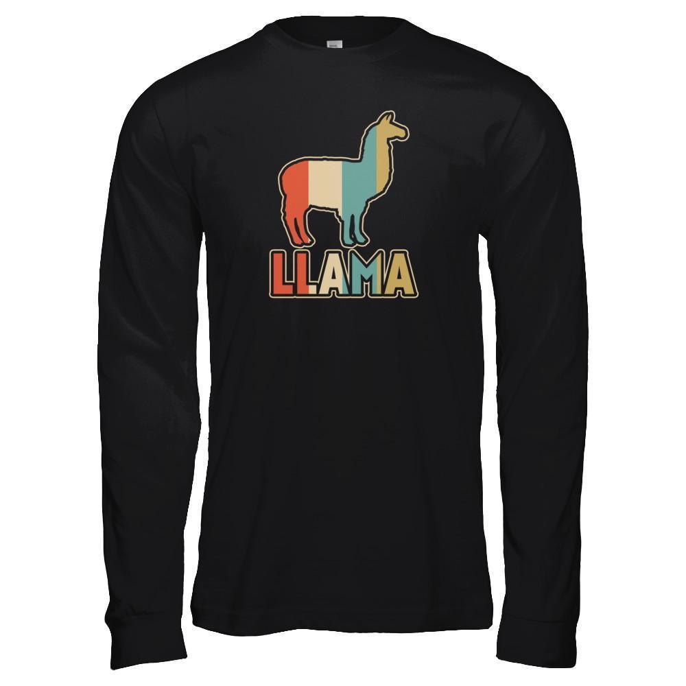 Classic Vintage Retro Style Llama T-Shirt & Tank Top | Teecentury.com