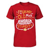 I'm A Grumpy Old Man My Level Of Sarcasm Grandpa Fathers Day T-Shirt & Hoodie | Teecentury.com