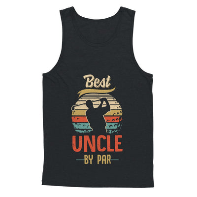 Vintage Best Uncle By Par Fathers Day Funny Golf Gift T-Shirt & Hoodie | Teecentury.com