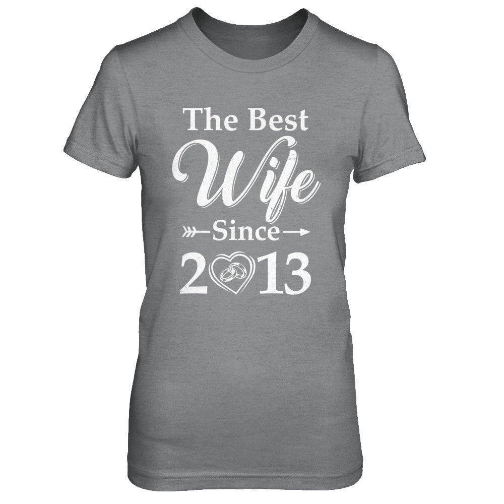 9th Married Together Anniversary Since 2013 Husband Wife T-Shirt & Hoodie | Teecentury.com
