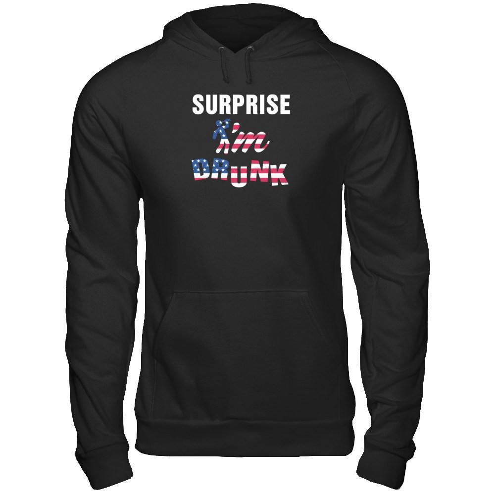 Surprise I'm Drunk 4Th Of July T-Shirt & Tank Top | Teecentury.com