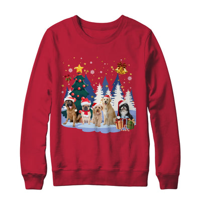 Cute Dogs Claus Christmas T-Shirt & Sweatshirt | Teecentury.com