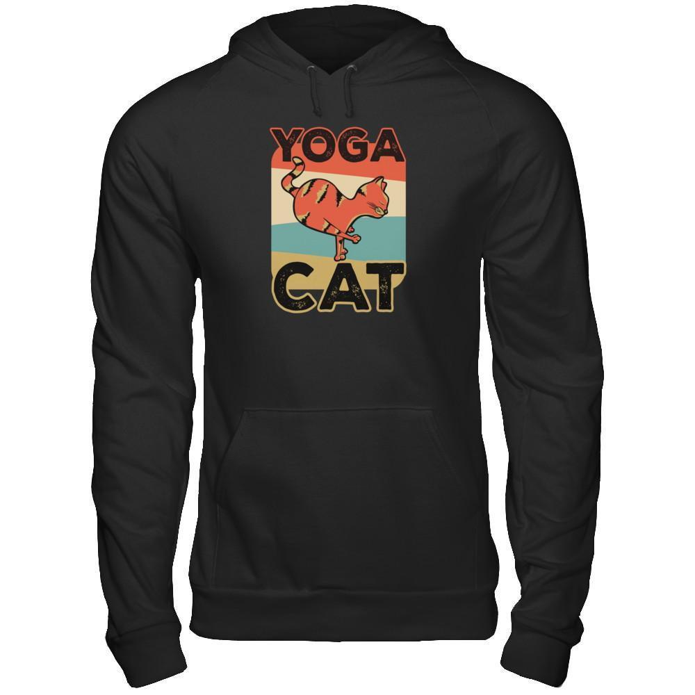 Classic Vintage Retro Yoga Cat Funny T-Shirt & Tank Top | Teecentury.com