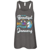 The Most Beautiful Unicorns Are Born In January Birthday T-Shirt & Tank Top | Teecentury.com