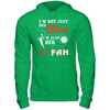 I'm Not Just Her Mom I'm Also Her Fan Basketball Mom T-Shirt & Hoodie | Teecentury.com