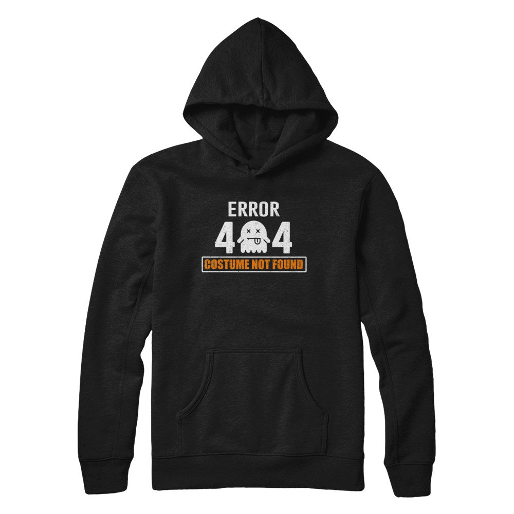 Funny Halloween Error 404 Costume Not Found T-Shirt & Hoodie | Teecentury.com