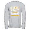 My Favorite Lacrosse Player Calls Me Grandma Lacrosse T-Shirt & Hoodie | Teecentury.com