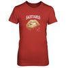 Sagittarius Zodiac November December Birthday Gift Golden Lipstick T-Shirt & Tank Top | Teecentury.com