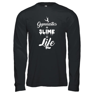 Daughter Mom Gymnastics And Slime Is Life T-Shirt & Tank Top | Teecentury.com