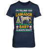 I Am Not A Labrador My Mom Said I'm A Baby T-Shirt & Sweatshirt | Teecentury.com