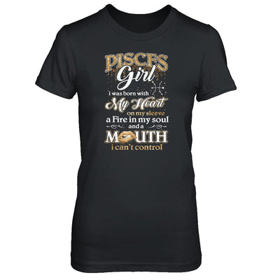 I'm A Pisces Girl Lipstick February March Funny Zodiac Birthday T-Shirt & Tank Top | Teecentury.com