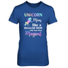 Unicorn Mom Like A Regular Mom Birthday Gift Mothers Day T-Shirt & Tank Top | Teecentury.com