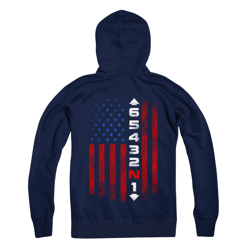 Motorcycle Gears Fun Motorbike American Us Flag T-Shirt & Hoodie | Teecentury.com