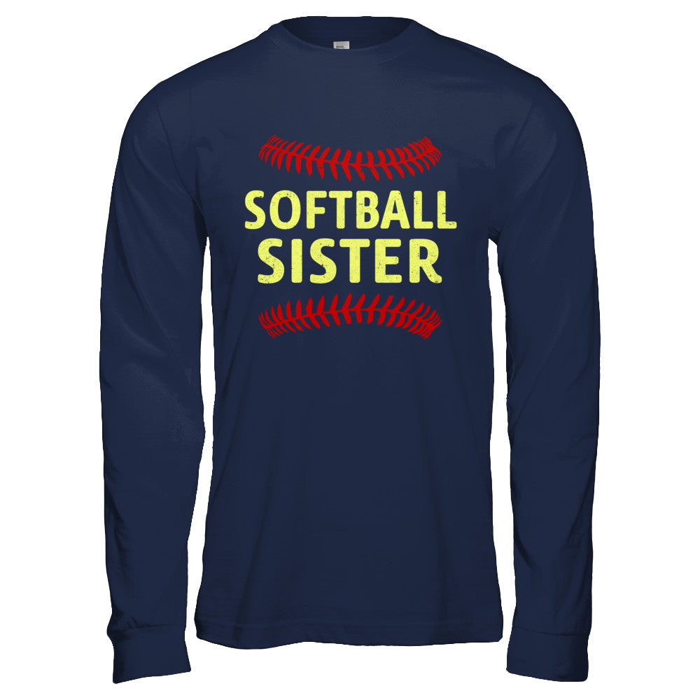 Softball Sister T-Shirt & Hoodie | Teecentury.com