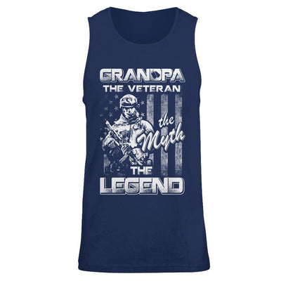 Grandpa The Veteran The Myth The Legend T-Shirt & Hoodie | Teecentury.com