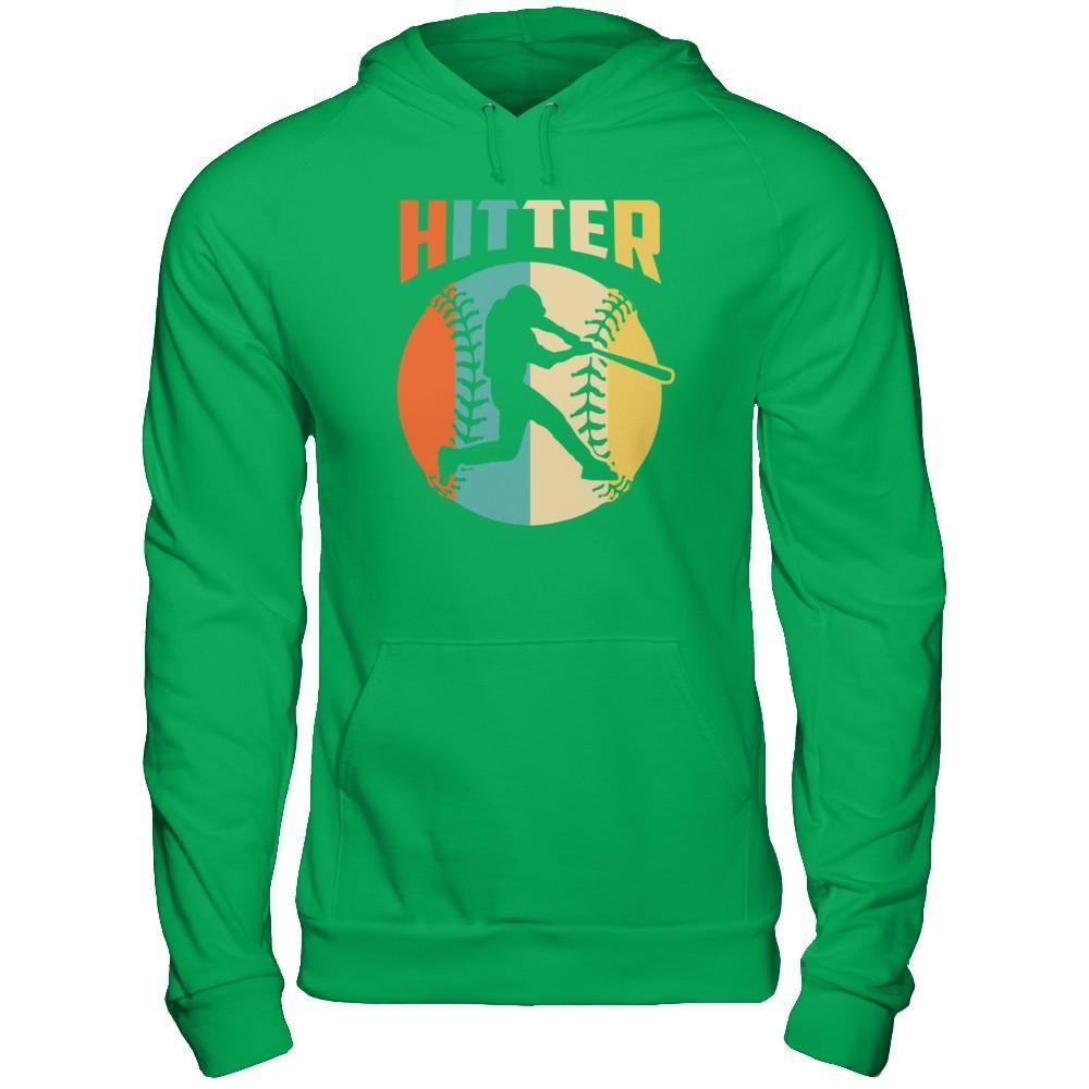 Classic Vintage Retro Style Hitter Baseball T-Shirt & Hoodie | Teecentury.com