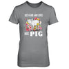 Just A Girl Who Loves Her Pig T-Shirt & Tank Top | Teecentury.com