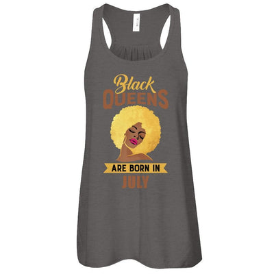 Black Queens Are Born In July Birthday Gift T-Shirt & Tank Top | Teecentury.com