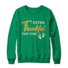 Extra Thankful This Year Pregnant Thanksgiving T-Shirt & Sweatshirt | Teecentury.com