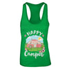 Happy Camper Flower Funny Camping Girl Gifts T-Shirt & Tank Top | Teecentury.com