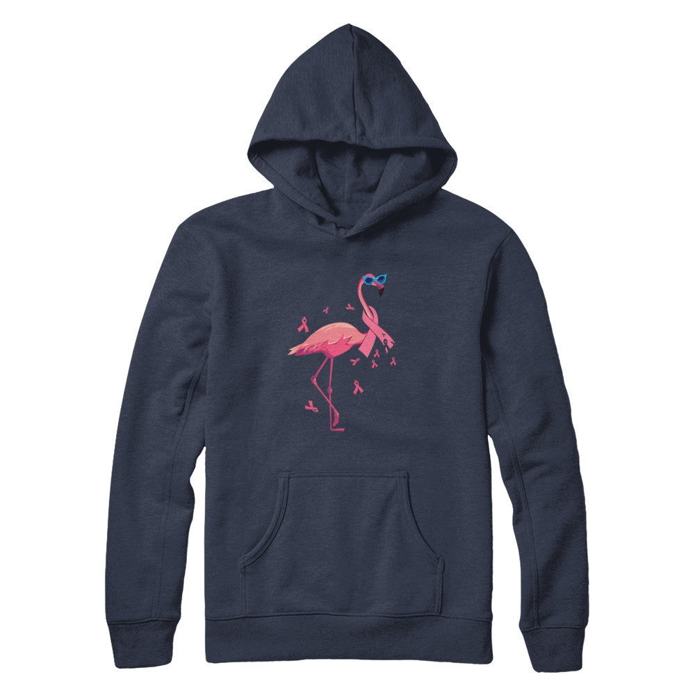 Flamingo Pink Ribbon Breast Cancer Awareness Gift T-Shirt & Hoodie | Teecentury.com