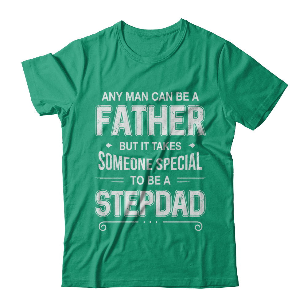 Any Man Can Be A Father Special Dad Of Twins Father's Day Gift T-Shirt & Hoodie | Teecentury.com