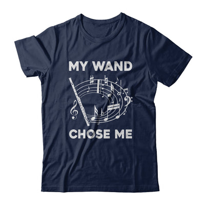 Flute My Wand Chose Me Funny Marching Band T-Shirt & Hoodie | Teecentury.com
