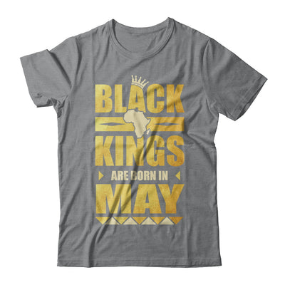 Black Kings Are Born In May Birthday T-Shirt & Hoodie | Teecentury.com