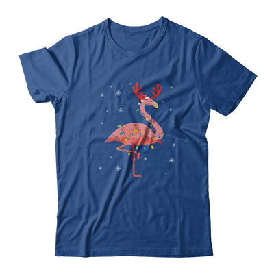 Santa Hat Flamingo Reindeer Christmas Gifts T-Shirt & Hoodie | Teecentury.com