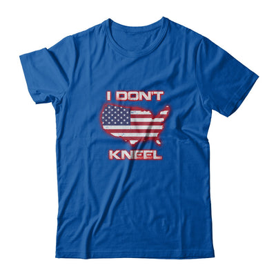 I Don't Kneel Us American Flag T-Shirt & Tank Top | Teecentury.com