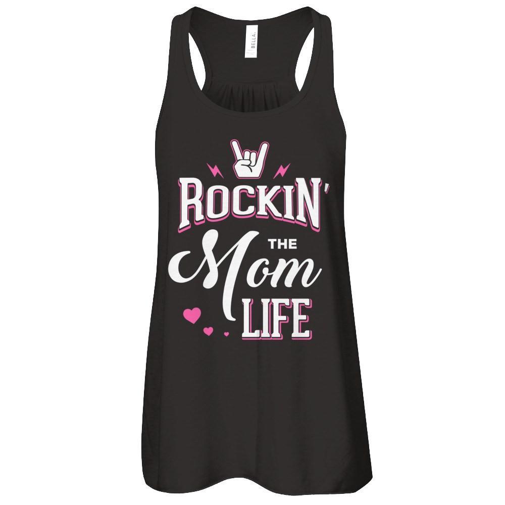 Rockin' The Mom Life T-Shirt & Tank Top | Teecentury.com
