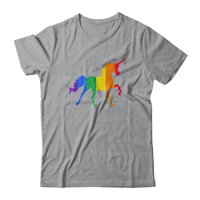 Pride LGBT Unicorn Gift Rainbow LGBT Gay Lesb T-Shirt & Hoodie | Teecentury.com