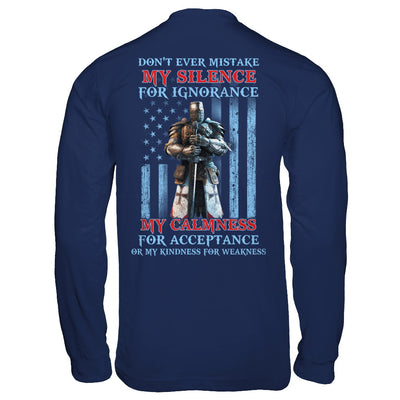 Don't Ever Mistake My Silence For Ignorance T-Shirt & Hoodie | Teecentury.com