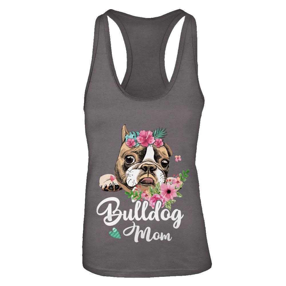 Bulldog Mom Funny Dog Mom Gift Idea T-Shirt & Tank Top | Teecentury.com