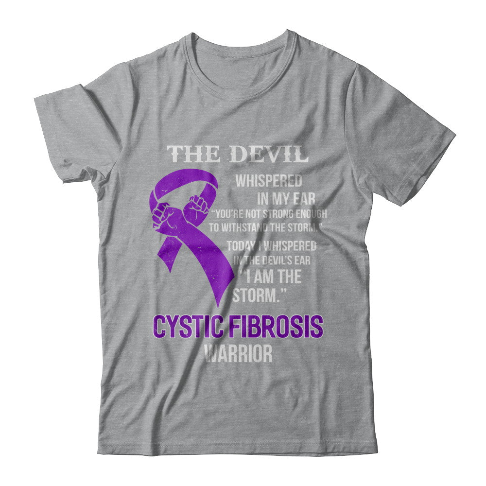 I Am The Storm Support Cystic Fibrosis Awareness Warrior Gift T-Shirt & Hoodie | Teecentury.com