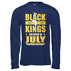 Black Kings Are Born In July Birthday T-Shirt & Hoodie | Teecentury.com