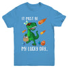 Funny Easter Bunny Dinosaur It Must Be My Lucky Day Youth Youth Shirt | Teecentury.com