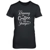 Running On Coffee And Dry Shampoo T-Shirt & Tank Top | Teecentury.com