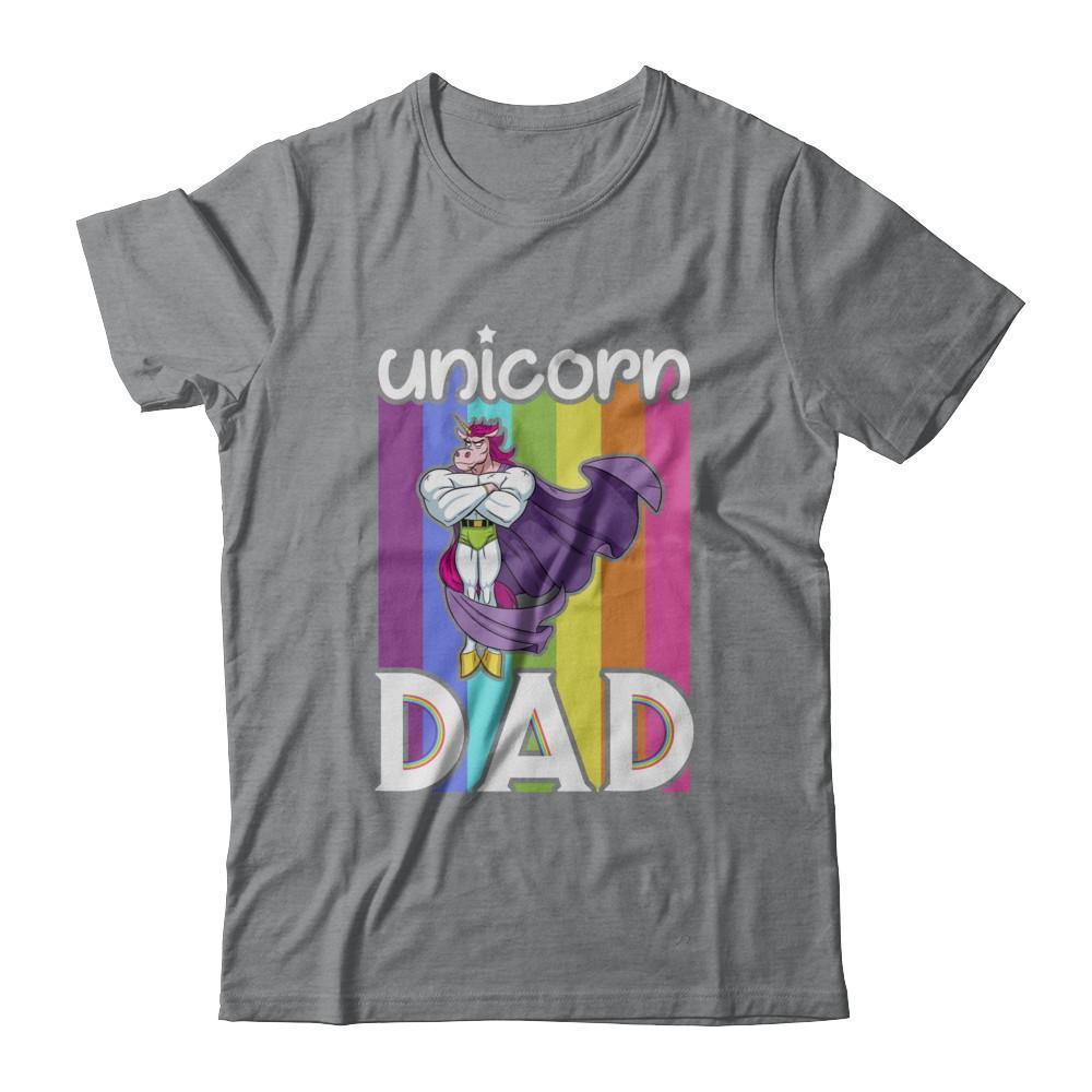 Funny Unicorn Dad T-Shirt & Hoodie | Teecentury.com