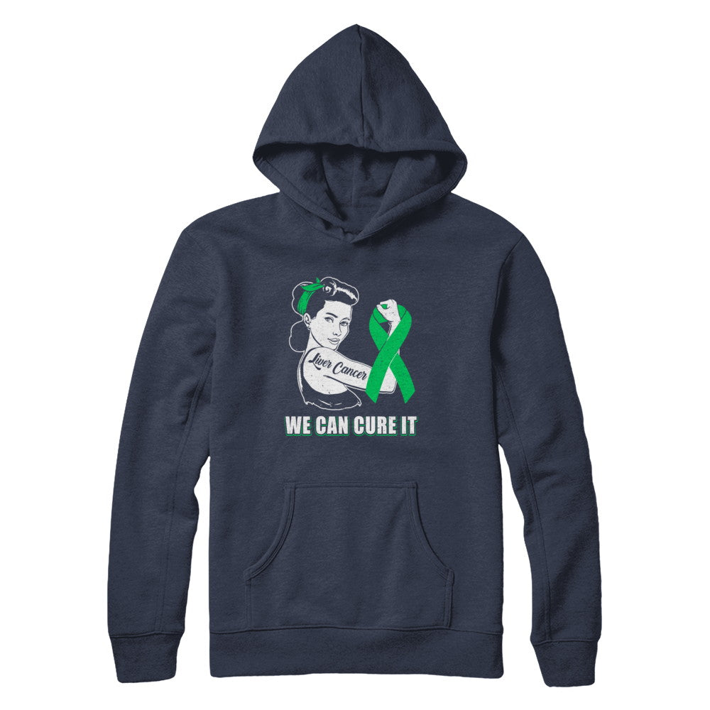 Liver Cancer Awareness Survivor We Can Cure It T-Shirt & Hoodie | Teecentury.com