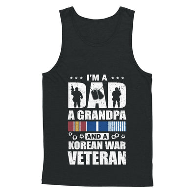 Dad A Grandpa And A Korean War Veteran Fathers Day T-Shirt & Hoodie | Teecentury.com