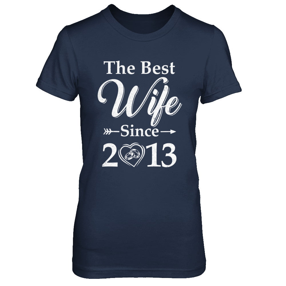 9th Married Together Anniversary Since 2013 Husband Wife T-Shirt & Hoodie | Teecentury.com